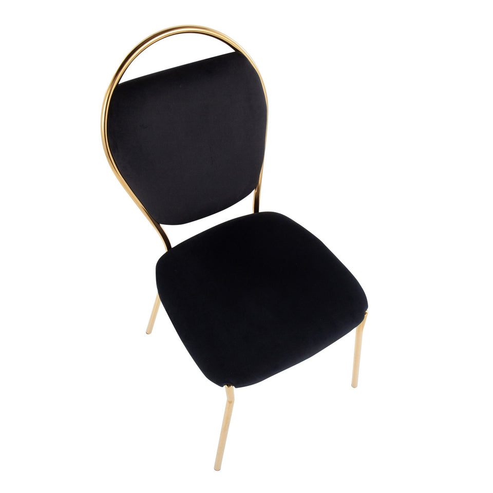 Keyhole Dining Chair - Set of 2