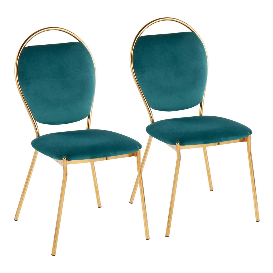 Keyhole Dining Chair - Set of 2