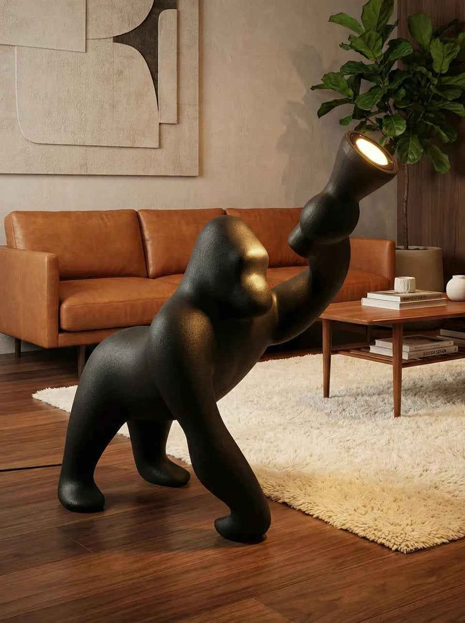 Kong Sculpture Floor Lamp