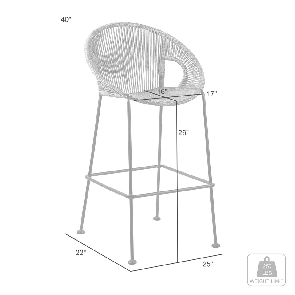 Acapulco Steel Bar Stool