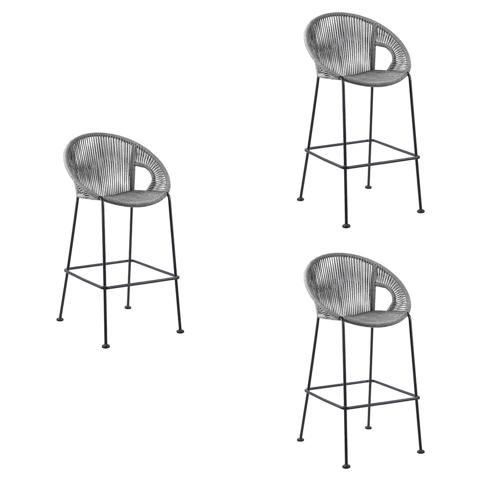 Acapulco Steel Bar Stool - Set of 3