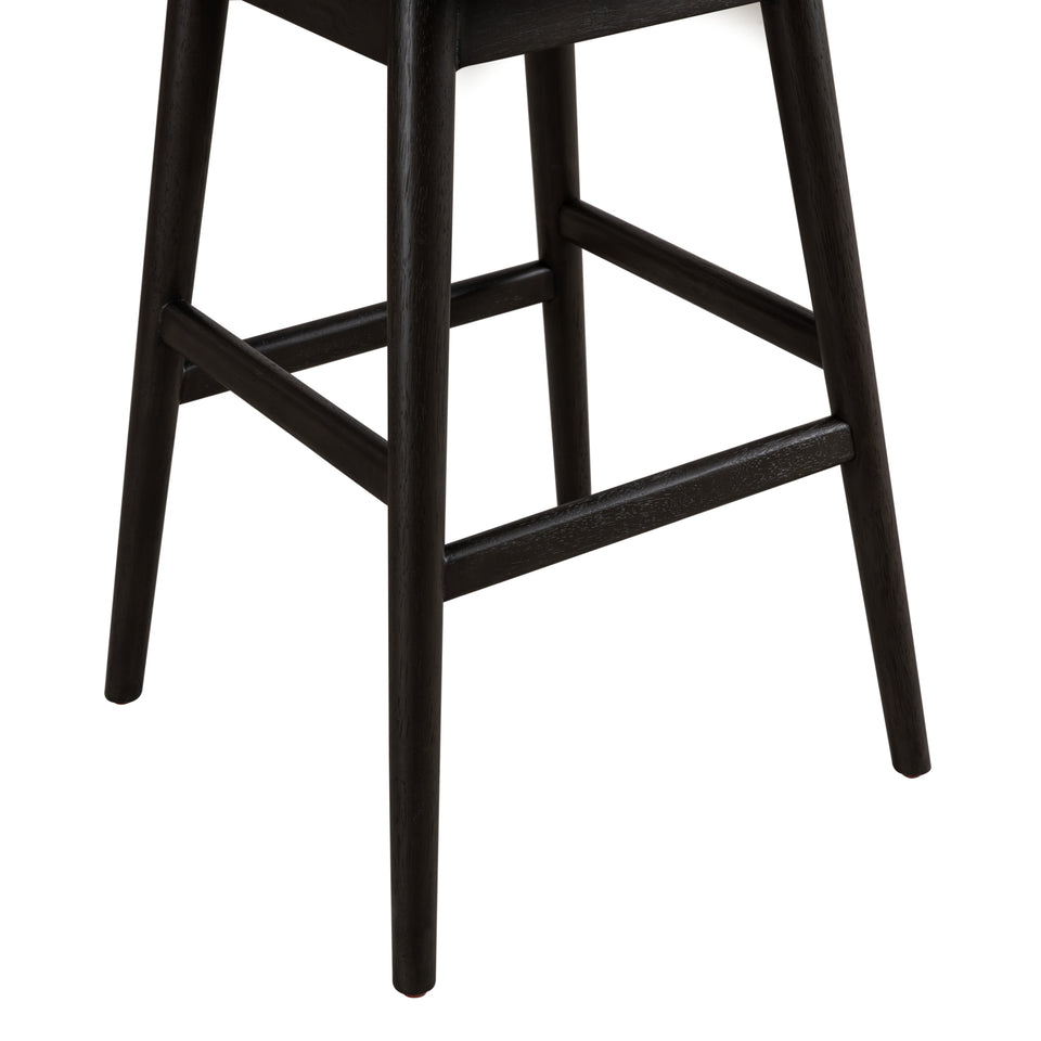 Adrian Gray Upholstered Swivel Barstool - Set of 3