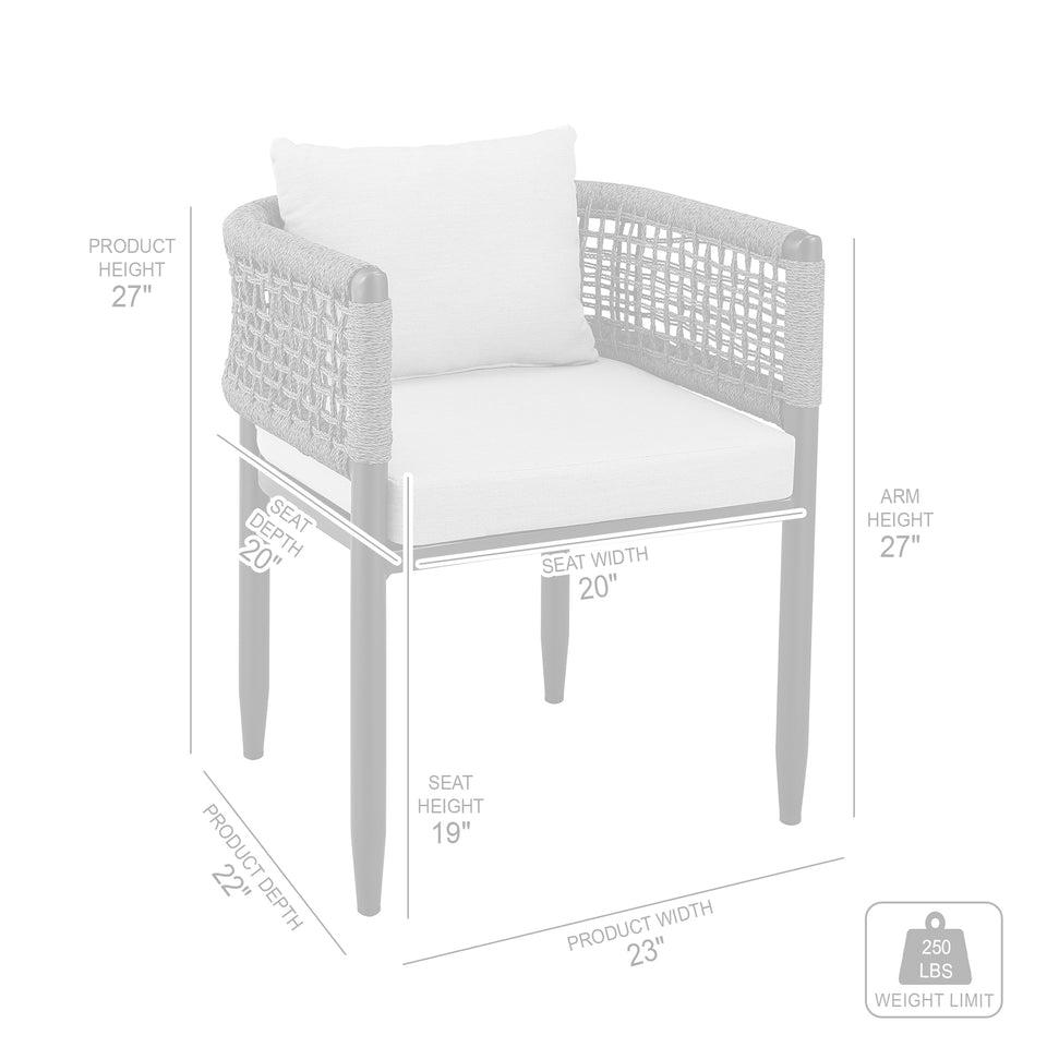 Alegria Outdoor 7-Piece Dining Table Set