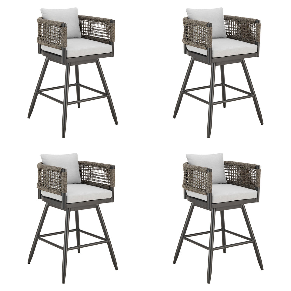 Alegria Outdoor Bar Stool - Set of 4