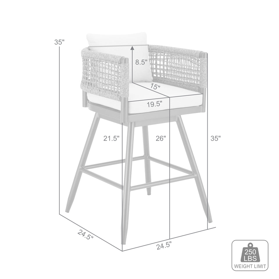 Alegria Outdoor Bar Stool