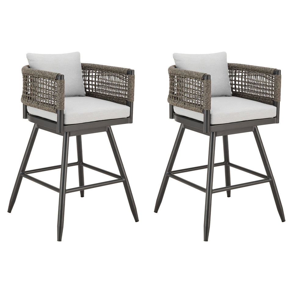 Alegria Outdoor Bar Stool - Set of 2