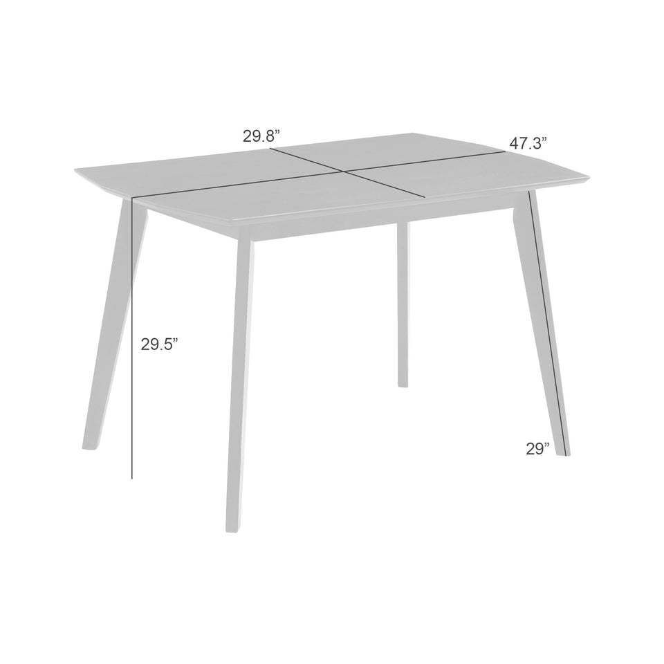Amaris Modern Dining Table Seats 4
