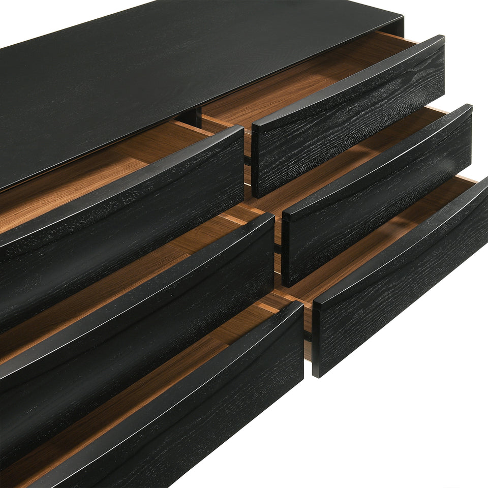 Artemio 6 Drawer Wood Dresser