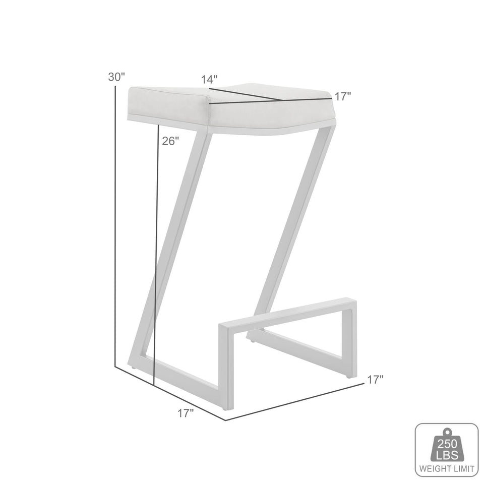 Atlantis Backless Bar Stool