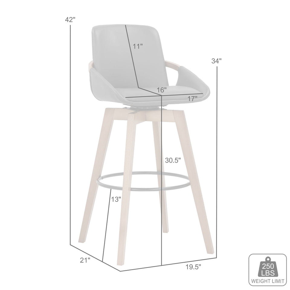 Baylor Swivel Bar Stool