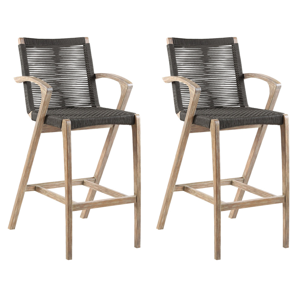 Brielle Outdoor Bar Stool - Set of 2