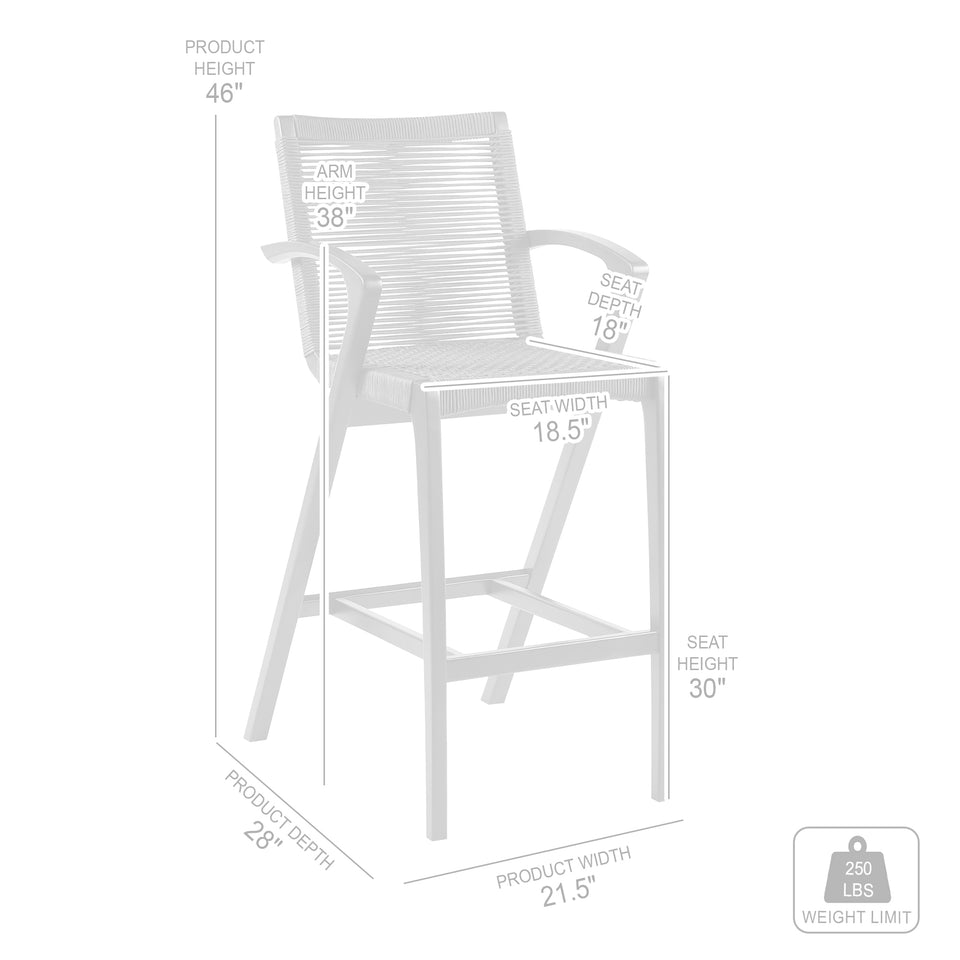 Brielle Outdoor Bar Stool