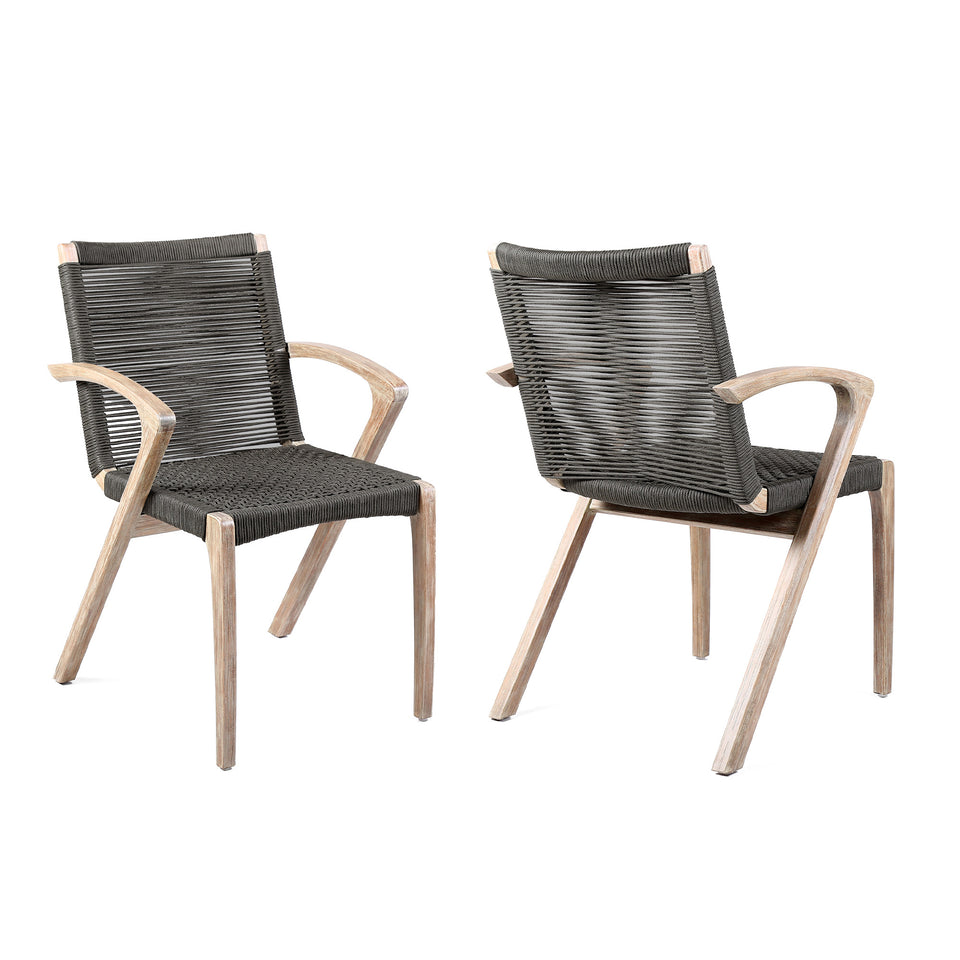 Brielle Outdoor Dining Chairs - Set of 2