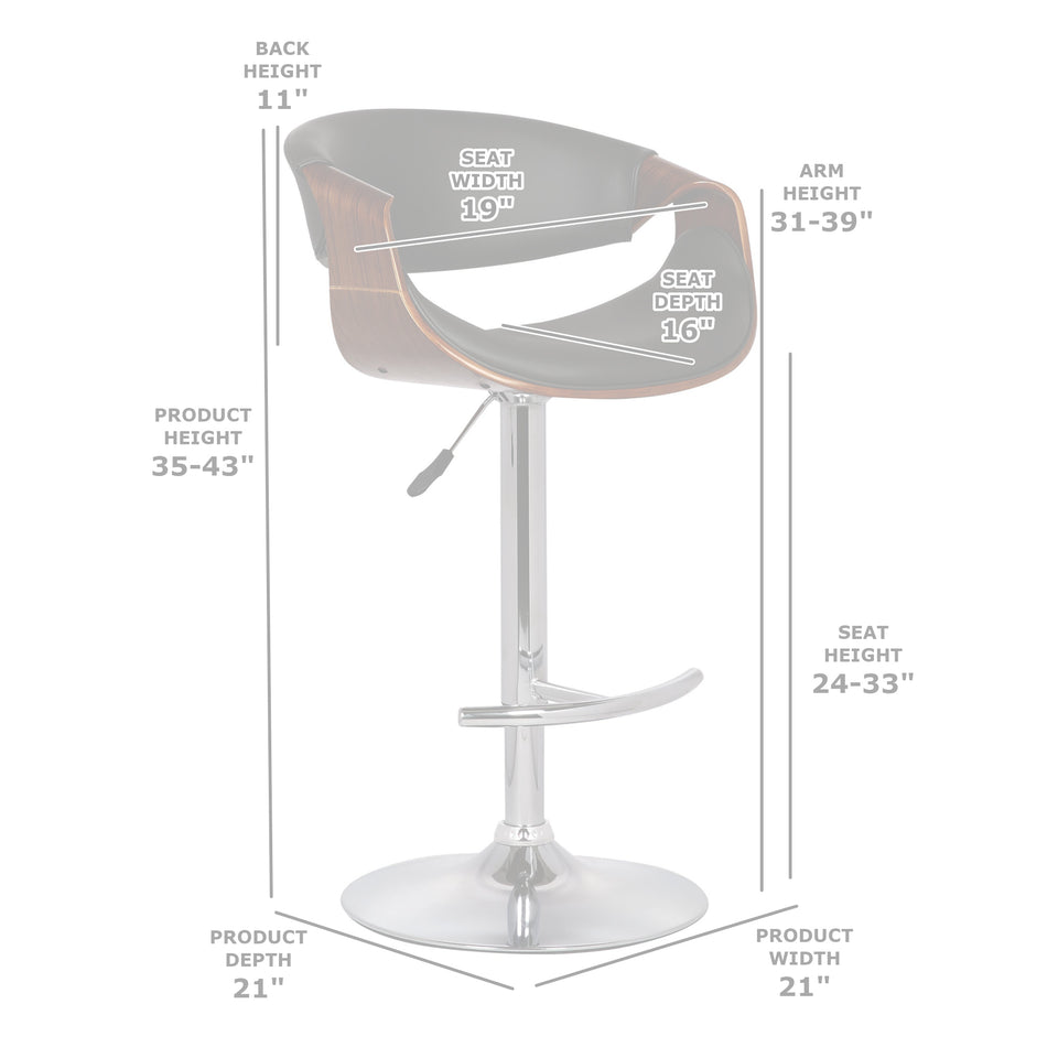 Butterfly Bar Stool - Set of 3