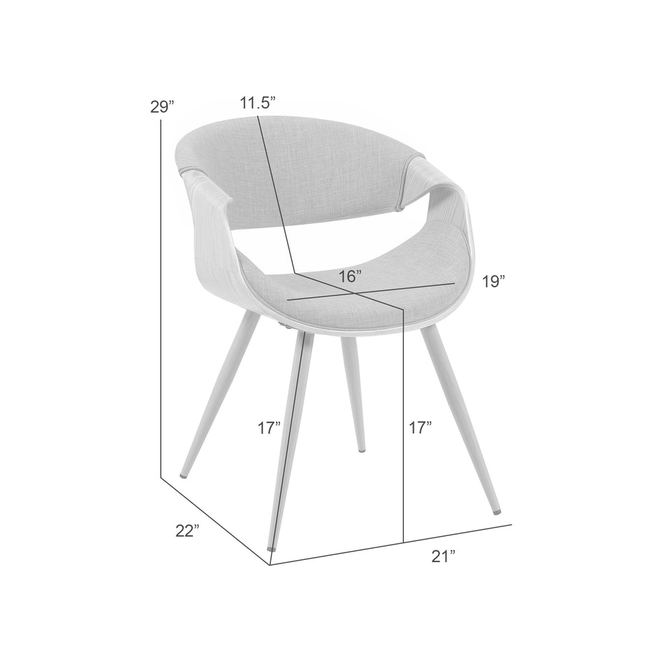 Butterfly Mid-Century Dining Chair