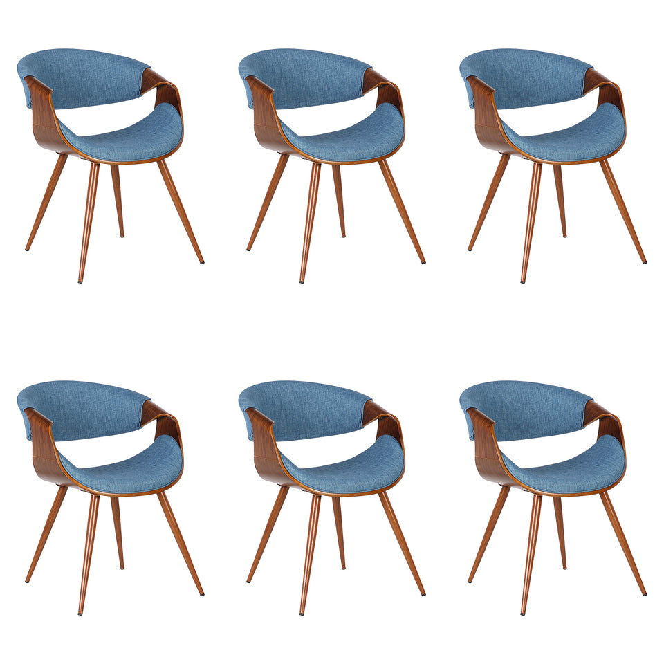 Butterfly Mid-Century Dining Chair - Set of 6