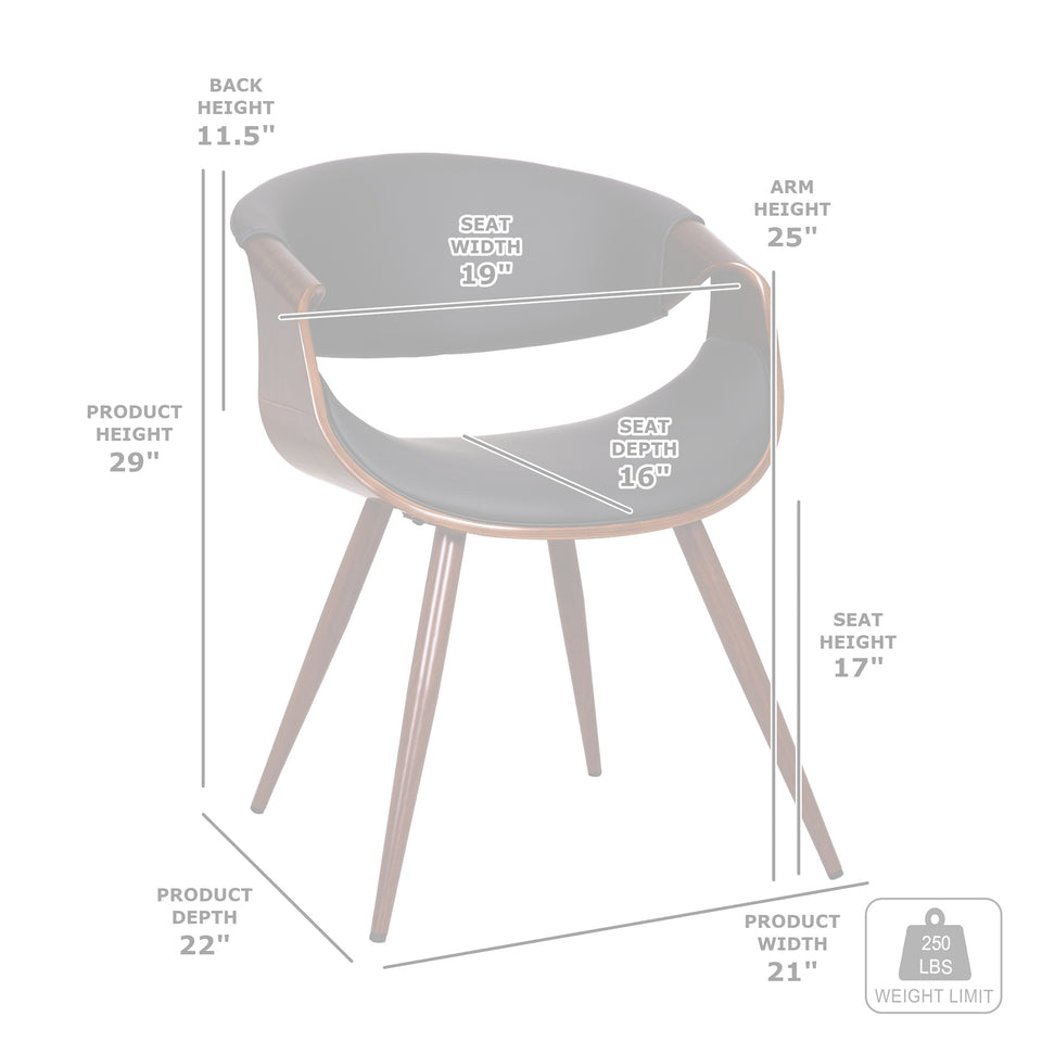 Butterfly Mid-Century Dining Chair
