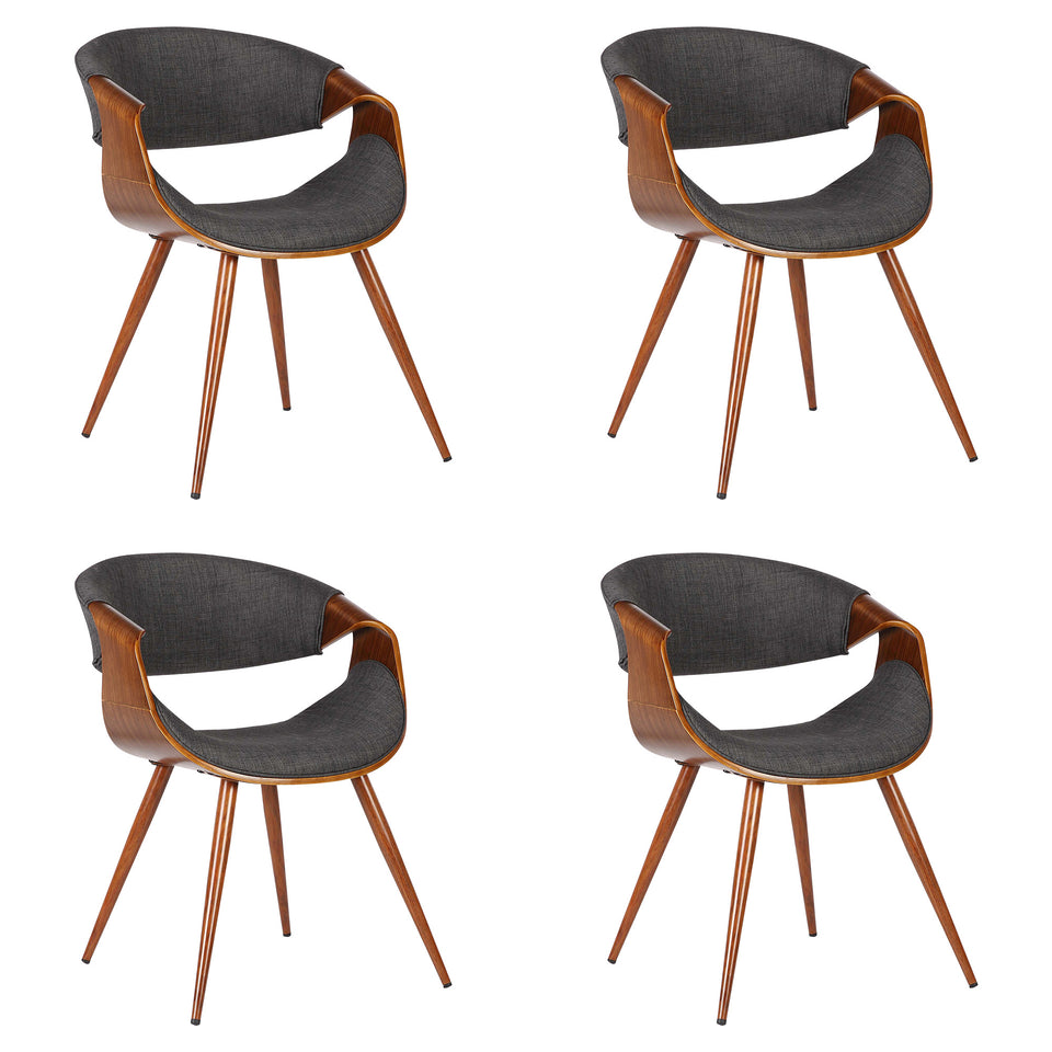 Butterfly Mid-Century Dining Chair - Set of 4