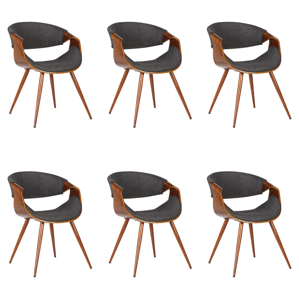 Butterfly Mid-Century Dining Chair - Set of 6