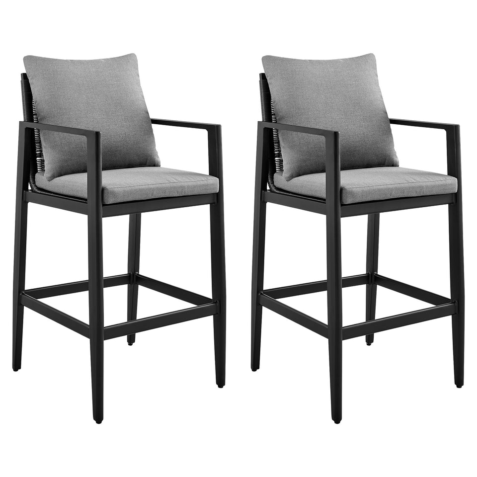 Cayman Outdoor Bar Stool - Set of 2