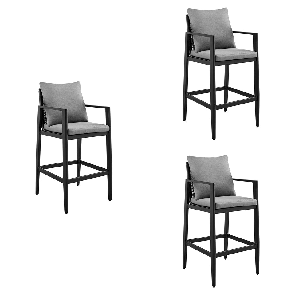 Cayman Outdoor Bar Stool - Set of 3