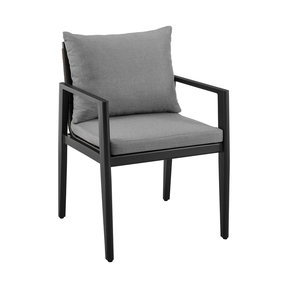 Cayman Outdoor Dining Chairs with Arms - Set of 2