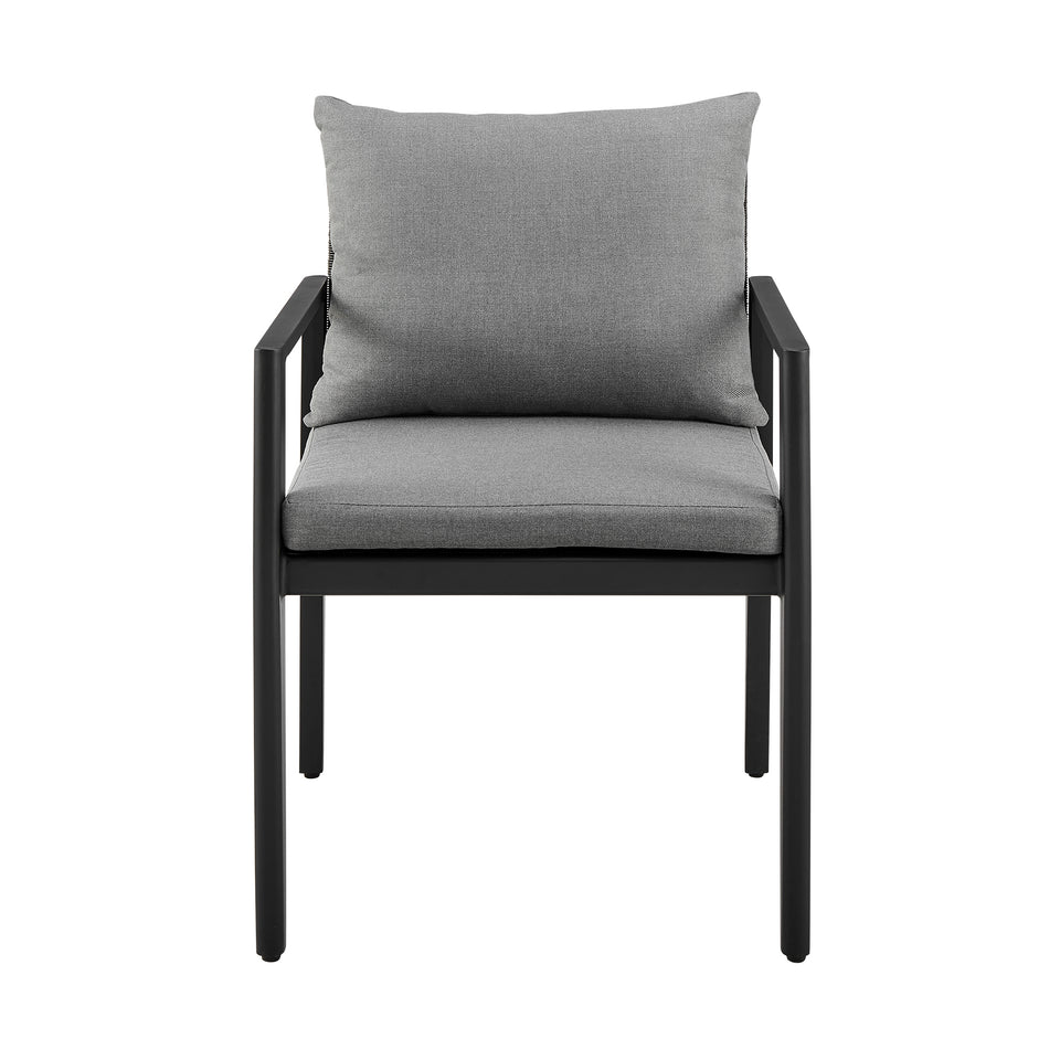 Cayman Outdoor Dining Chairs with Arms - Set of 2