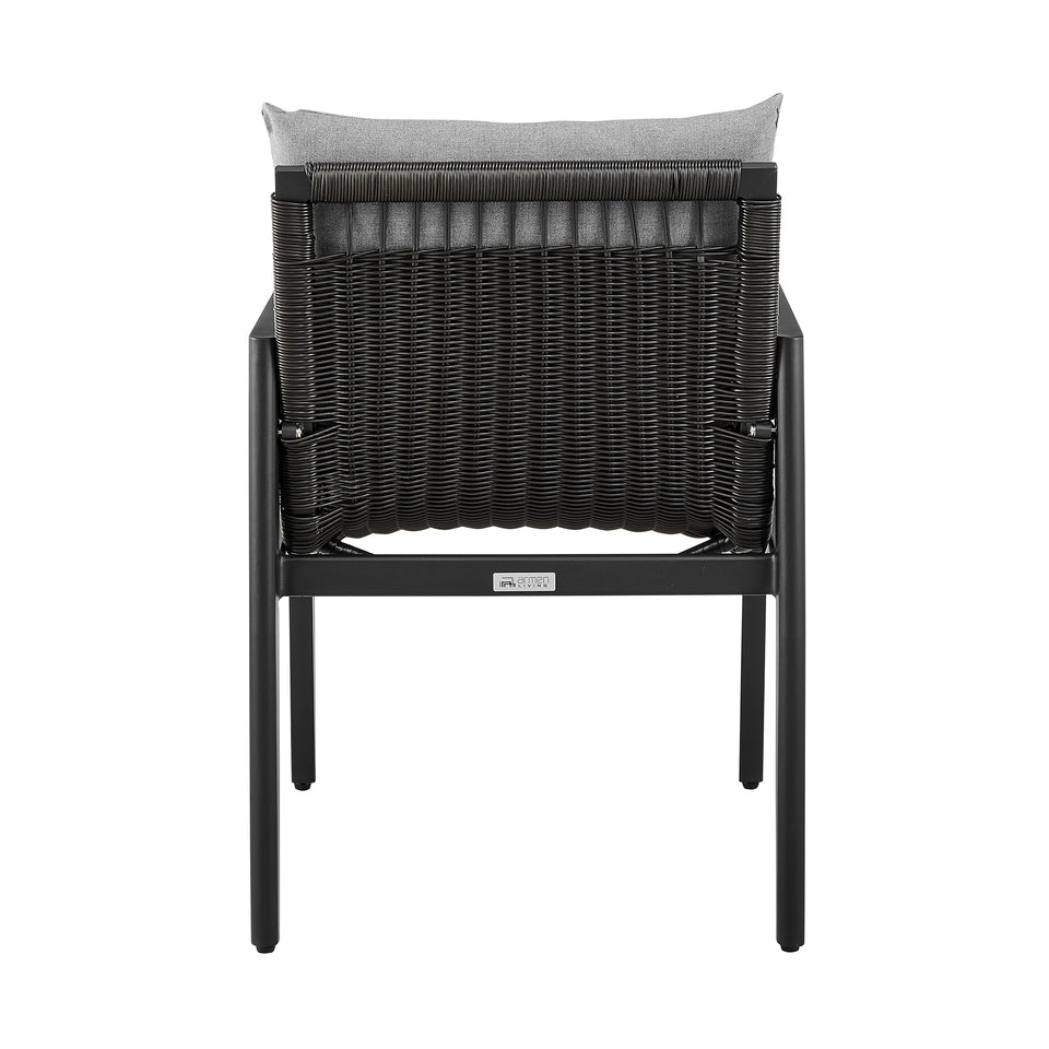 Cayman Outdoor Dining Chairs with Arms - Set of 2