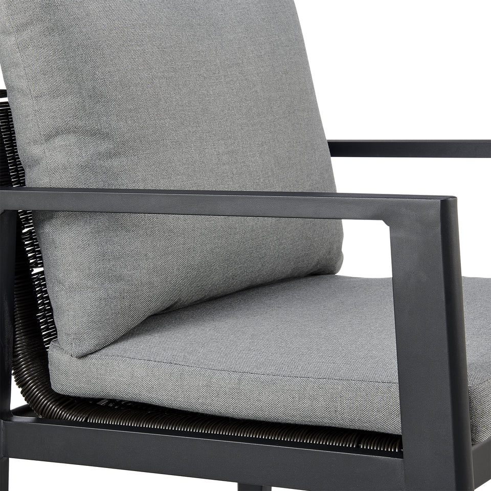 Cayman Outdoor Dining Chairs with Arms - Set of 2