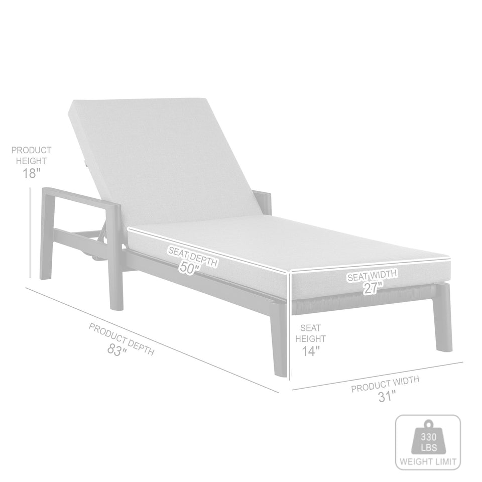 Cayman Outdoor Chaise Lounge Chair