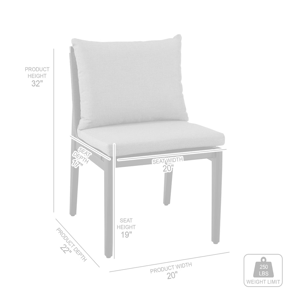 Cayman Outdoor 5-Piece Round Dining Table Set