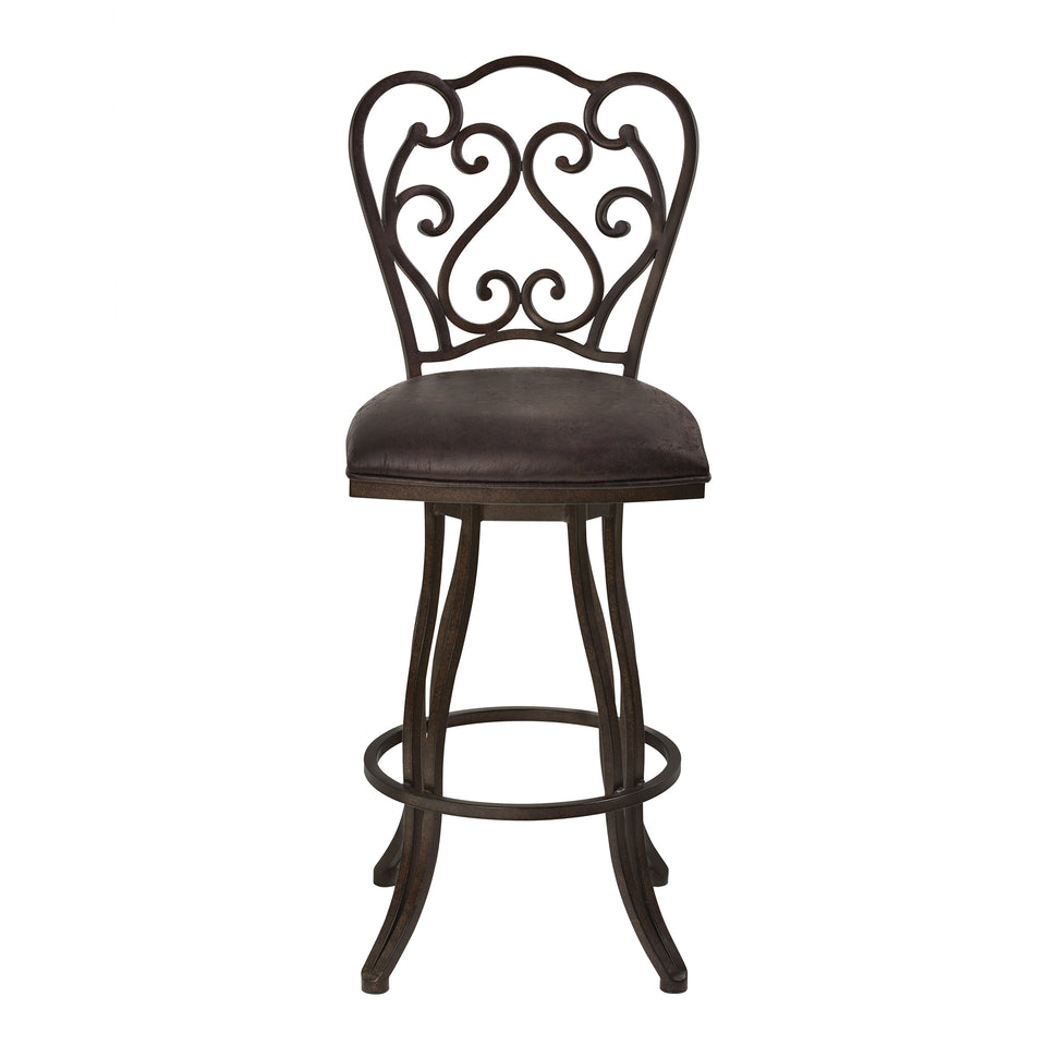 Celeste Metal Swivel Barstool