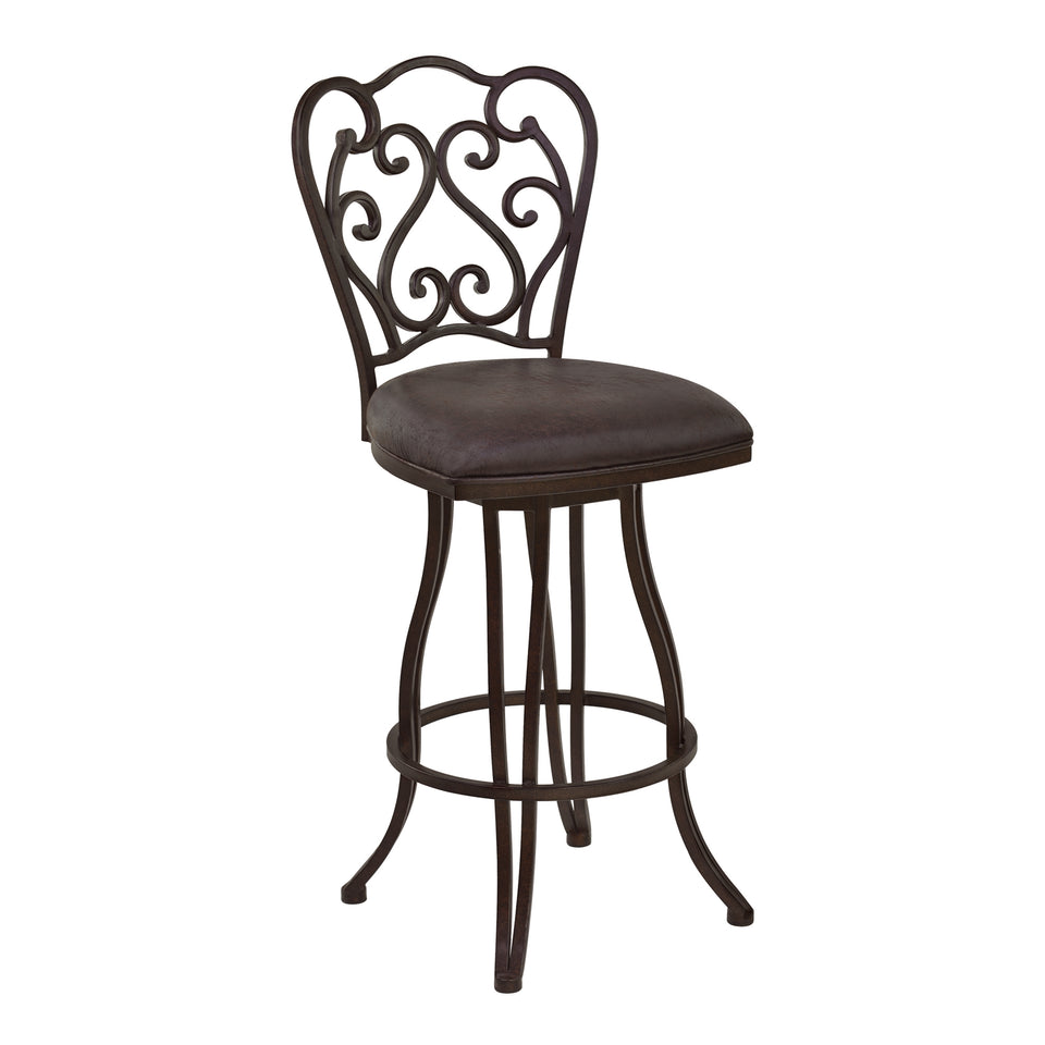 Celeste Metal Swivel Barstool