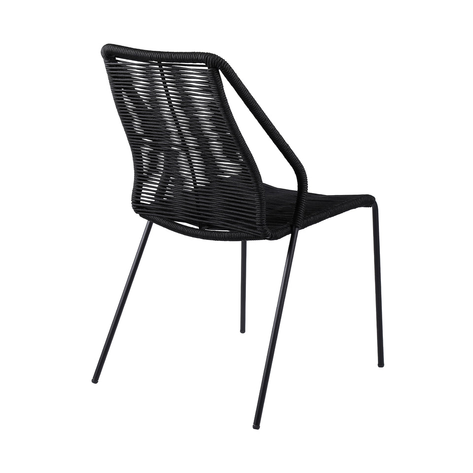 Clip Stackable Steel Dining Chair - Set of 2