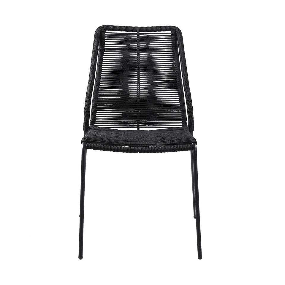 Clip Stackable Steel Dining Chair - Set of 2