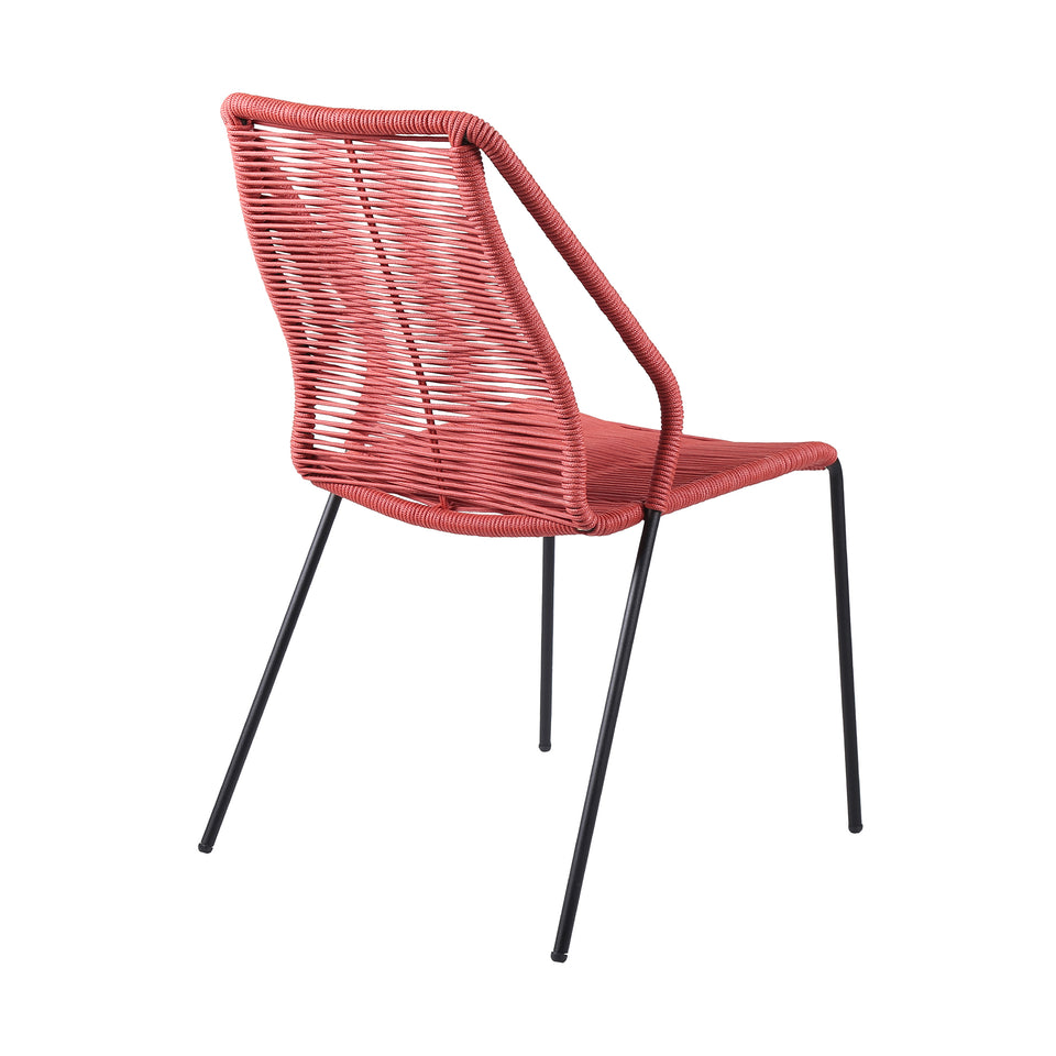 Clip Stackable Steel Dining Chair - Set of 2