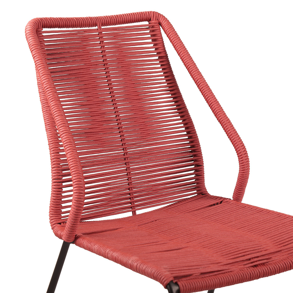 Clip Stackable Steel Dining Chair - Set of 2