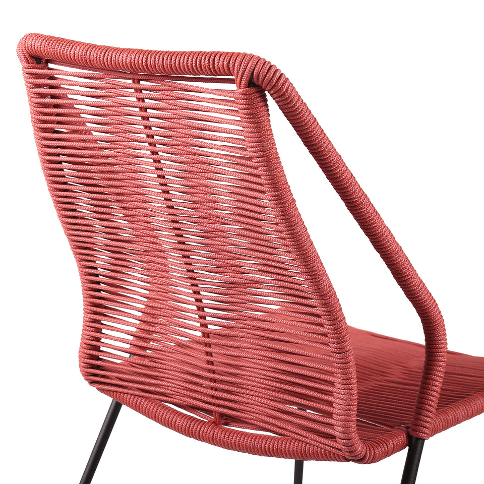 Clip Stackable Steel Dining Chair - Set of 2