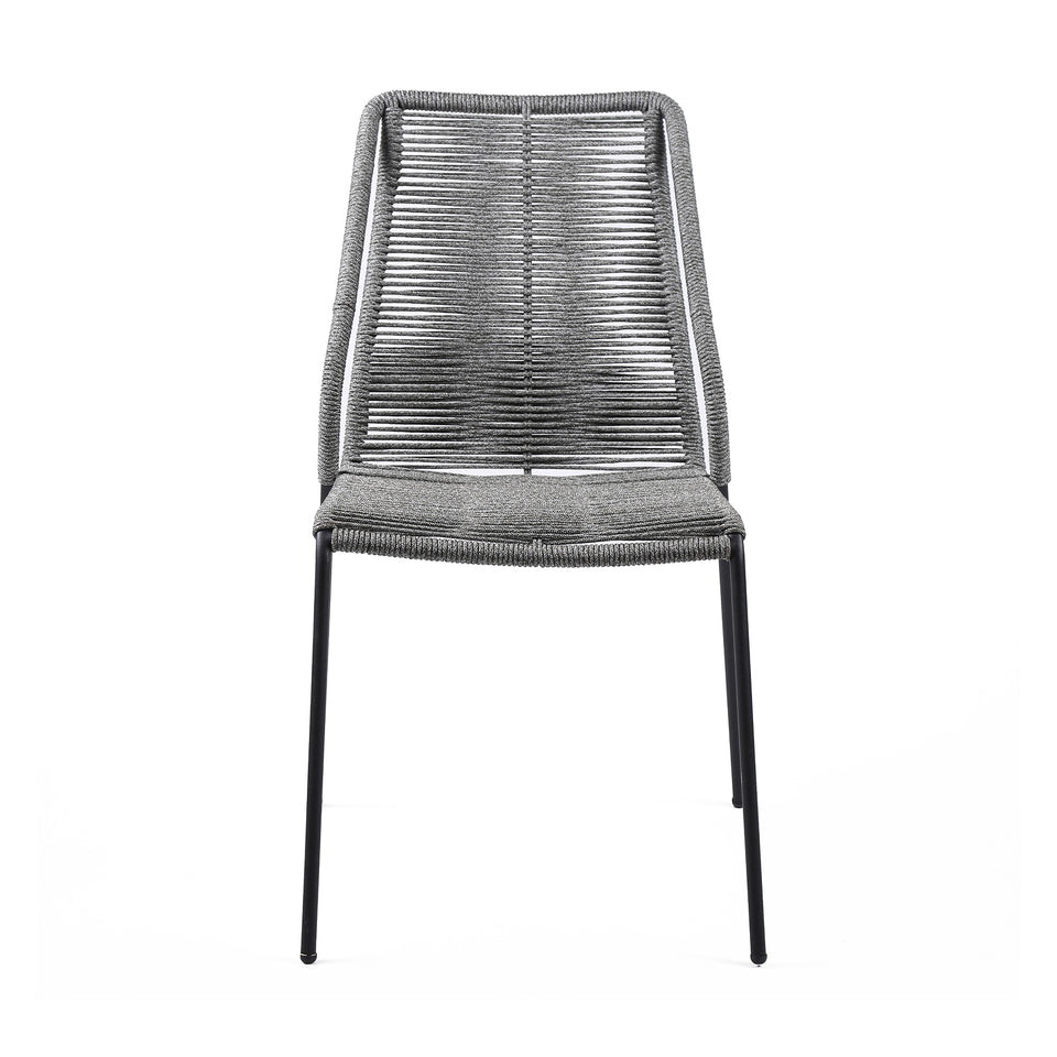 Clip Stackable Steel Dining Chair - Set of 2