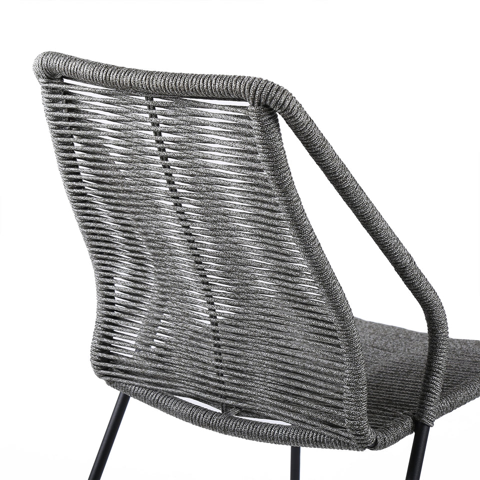 Clip Stackable Steel Dining Chair - Set of 2