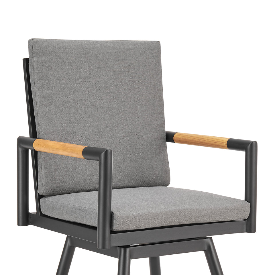Crown Outdoor Swivel Counter Stool