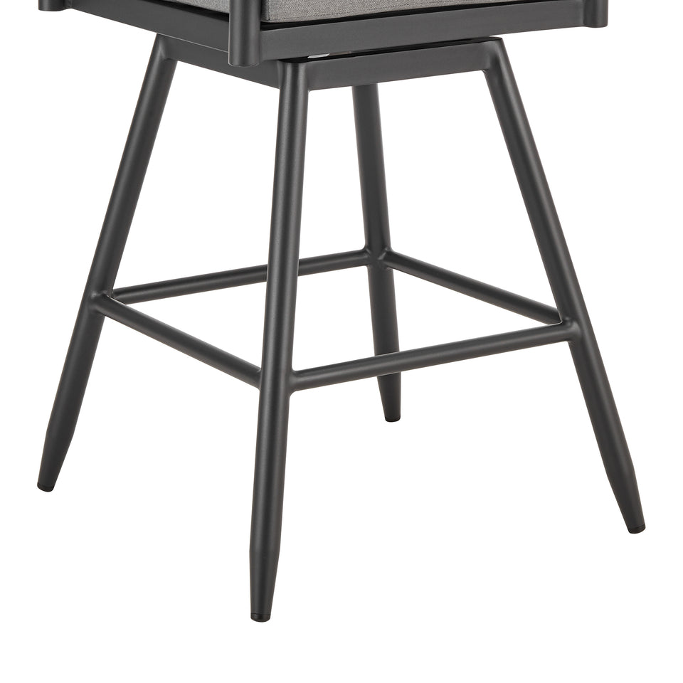 Crown Outdoor Swivel Counter Stool