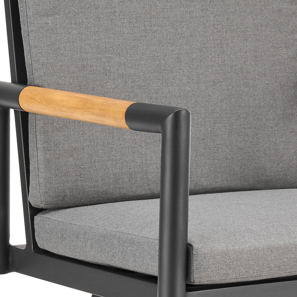 Crown Outdoor Swivel Bar Stool