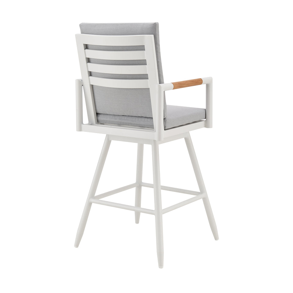 Crown Outdoor Swivel Counter Stool