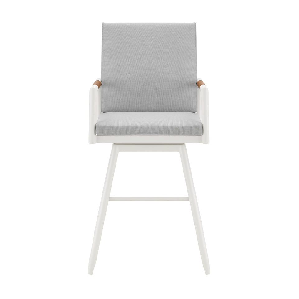 Crown Outdoor Swivel Bar Stool