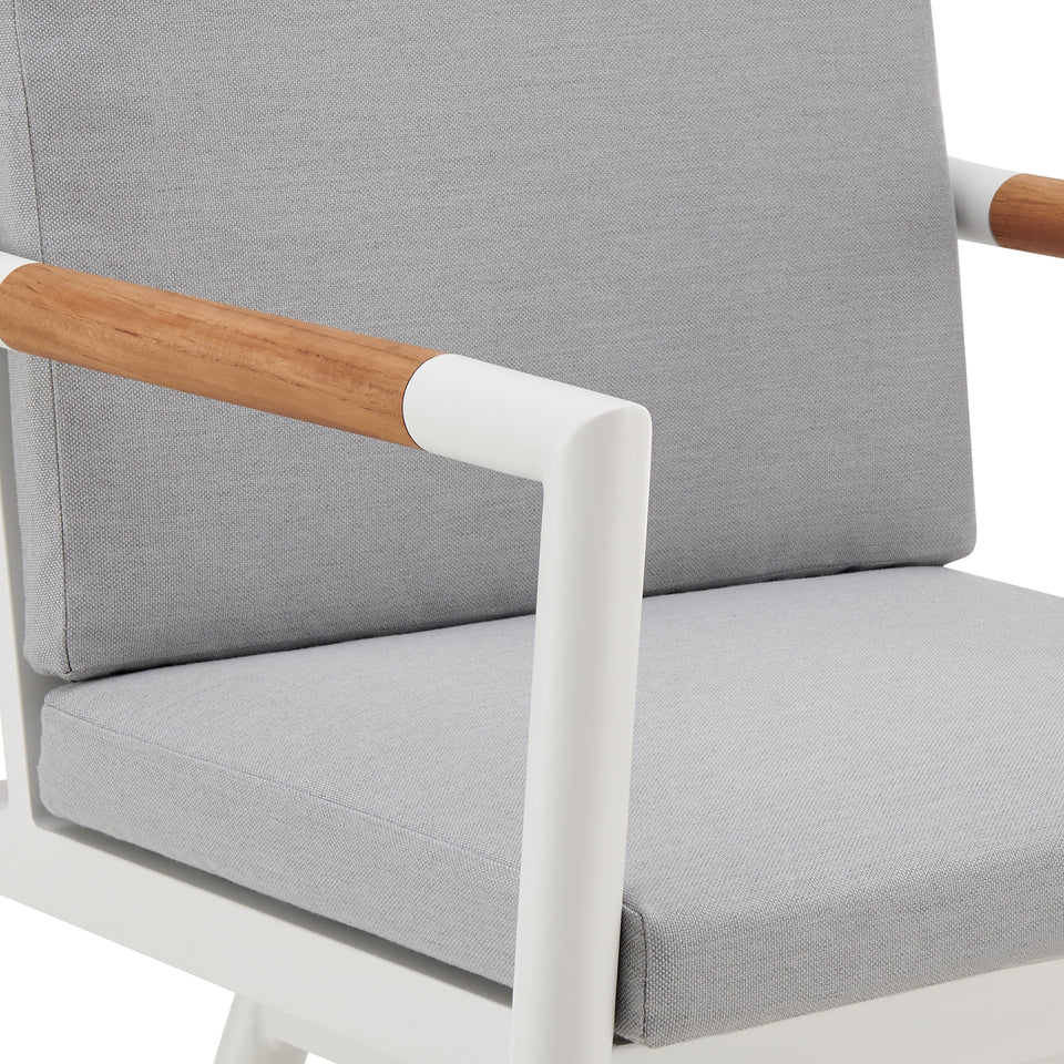 Crown Outdoor Swivel Bar Stool
