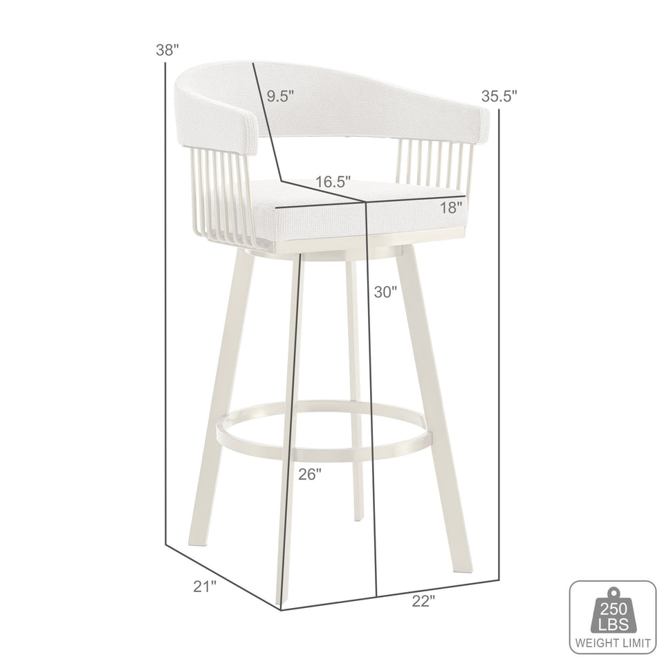 Chelsea Swivel Bar Stool