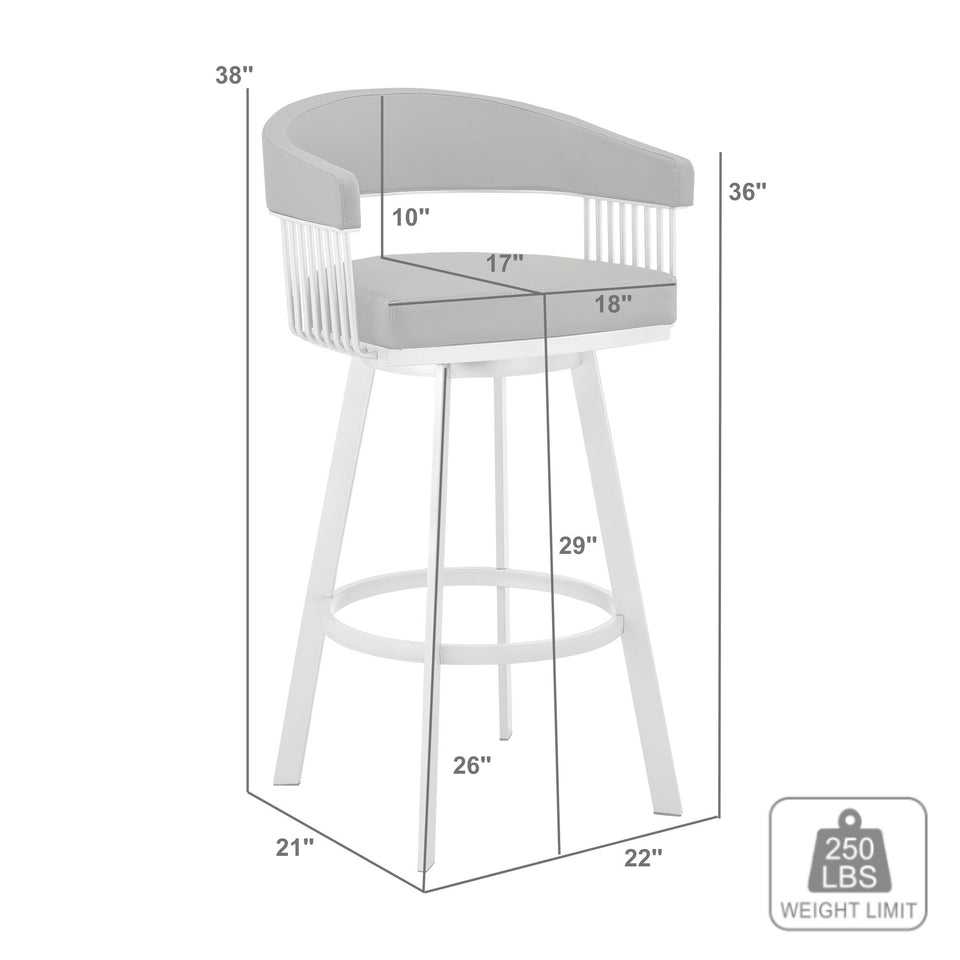 Chelsea Swivel Bar Stool