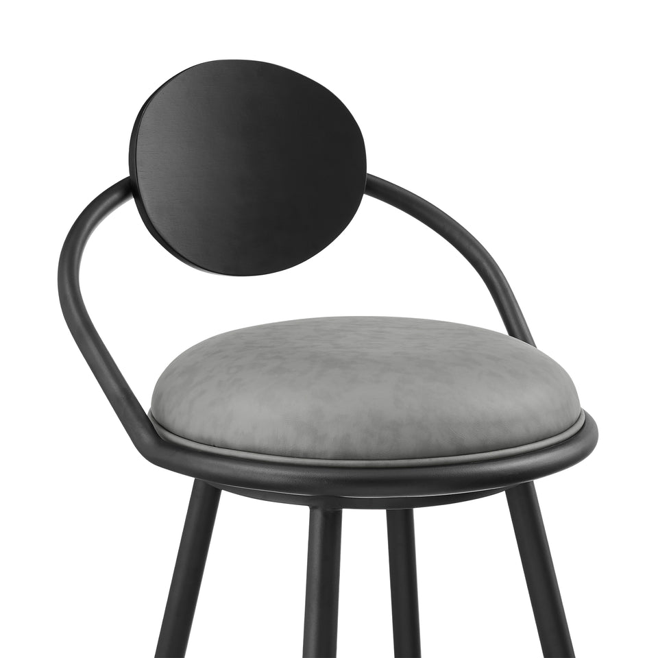 Carnation Swivel Counter Stool