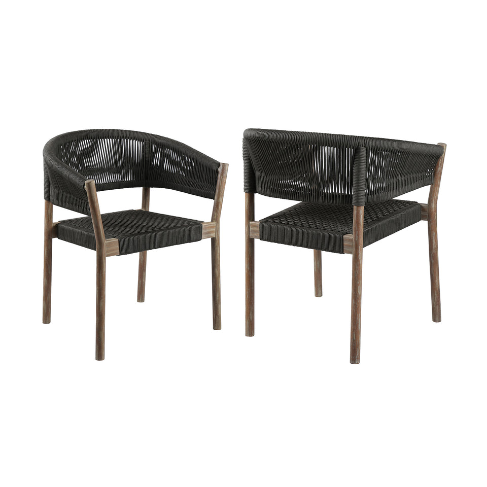 Doris Outdoor Dining Chair - Set of 2